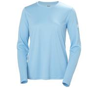Helly Hansen Womens W HH Tech Crew LS 2.0, Aqua, XL