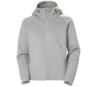 Helly Hansen Women's W HP Ocean FZ Jacket 2.0, Grey Melange, S