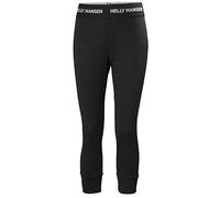 Helly Hansen Women's W Lifa Merino Midw 3/4 Pant, Black, XS