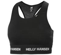 Helly Hansen Women's W LIFA Merino Midw Bra, Black, XL