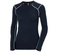 Helly Hansen Lifa Merino Midweight Crew Long Sleeve Base Layer Blue M Women