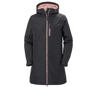 Helly Hansen Women's W Long Belfast Winter Jacket, Ebony, S