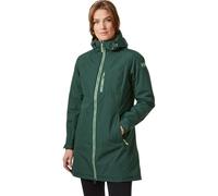 Helly Hansen Women's W Long Belfast Winter Jacket, Green, XS