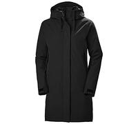 Helly Hansen Women's W Mono Material Ins Rain Coat, Black, XL