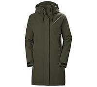 Helly Hansen Women's W Mono Material Ins Rain Coat, Utility Green, XL
