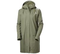 Helly Hansen Women's W Moss Rain Coat, Green, L