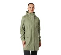 Helly Hansen Womens W Moss Rain Coat, Green, S