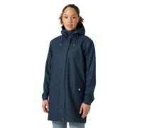 Helly Hansen W Moss Rain Coat Navy, Size S - Womens Casual Jacket, Color Blue