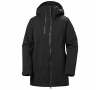 Helly Hansen Women's W Nora Long Insulated Ins Jacket, BLACK, XS UK