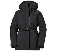 Helly Hansen Women's W Nora Long Puffy Ins Jacket, BLACK, L UK