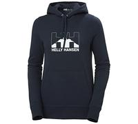 Helly Hansen Women's W Nord Graphic Pullover Hoodie, Navy, L