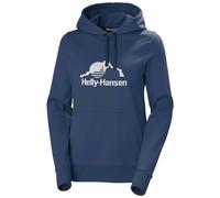 Helly Hansen Women's W Nord Graphic Pullover Hoodie, Ocean 2.0, XL