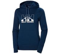 Helly Hansen Women's W Nord Graphic Pullover Hoodie Shirt, Ocean, XS UK