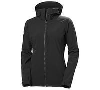 Helly Hansen Women's W Paramount Hood Softshell Jkt, Black, L