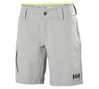 Helly Hansen Women's W QD Cargo Shorts, Grey Fog, 29
