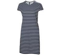 Helly Hansen Women's W Thalia Summer Dress 2.0, Navy Stripe, S