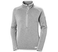 Helly Hansen Womens W Varde 1/2 Zip 2.0, Grey Fog, L