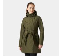 Helly Hansen Welsey Ii Insulated Trench Coat Green M Woman