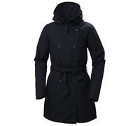 Helly Hansen Women's Welsey II Insulated Trench Coat Navy M