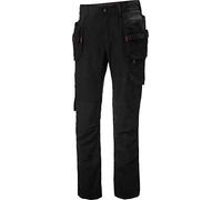 Helly-Hansen Women's Workwear Luna/Gale Construction Pant, Black - 8/32 (30W x 32L)