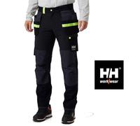 Helly Hansen Work Trousers Oxford 4X Construct Durable Regular Leg Pants 30-44"