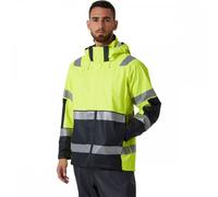 Helly Hansen Workwear 70295 Alna 2.0 Hi Vis Waterproof Rain Jacket Yel XS
