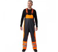 Helly Hansen Workwear 70596 Alna 2.0 Hi Vis Waterproof Rain Bib Pant O 4XL