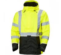 Helly Hansen Workwear 71185 UC-ME Shell Jacket Hi Vis Yellow/Ebony 5XL 5XL