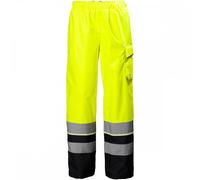 Helly Hansen Workwear 71187 UC-ME Shell Pant Class 2 Hi Vis Yellow/Ebo 4XL