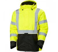 Helly Hansen Workwear 71355 UC-ME Winter Jacket Hi Vis Yellow/Ebony 2X 2XL