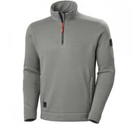 Helly Hansen Workwear 72251 Kensington 1/2 Zip Knitted Mid Grey XL Col XL