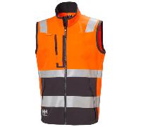 Helly Hansen Workwear 74030 Alna 4X Tech Vest Orange/Ebony M Size: M, M