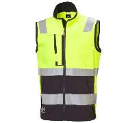 Helly Hansen Workwear 74030 Alna 4X Tech Vest Yellow/Ebony XL Size: XL XL