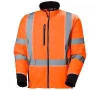 Helly Hansen Workwear 74055 Uc-Me Softshell Jacket Orange/Ebony 5XL Si 5XL