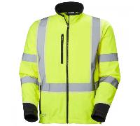 Helly Hansen Workwear 74055 Uc-Me Softshell Jacket Yellow/Ebony 3XL Si 3XL