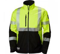 Helly Hansen Workwear 74272 ICU Softshell Jacket EN471 Yellow/Black 3X 3XL