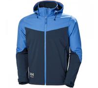 Helly Hansen Workwear 74290 Oxford Hooded Softshell Jacket Navy/Stone XL