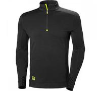 Helly Hansen Workwear 75109 Lifa 1/2 Zip Black XS Colour: Black, Size: XS