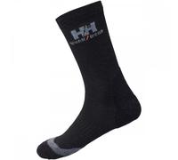 Helly Hansen Workwear 75720 Fakse Flame Retardant Wool Socks Black UK4 UK4-6 - EU37/39 - US5-7