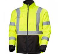 Helly Hansen Workwear 77215 UC-ME Jacket Hi Vis Yellow/Ebony 4XL Colou 4XL