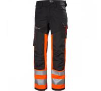 Helly Hansen Workwear 77420 Alna 2.0 Hi Vis Work Trousers Class 1 Oran 35.5" 30"