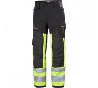 Helly Hansen Workwear 77420 Alna 2.0 Hi Vis Work Trousers Class 1 Yell 46.5" 32.5"