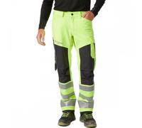 Helly Hansen Workwear 77421 Alna 2.0 Hi Vis Work Trousers Class 2 Yell 43.5" 32"