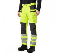 Helly Hansen Workwear 77428 Alna 4X Construction Trouser Class 2 Yello 34.5" 32"