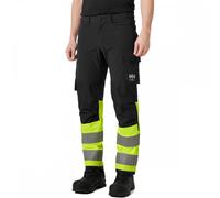 Helly Hansen Workwear 77429 Alna 4X Work Trouser Class 1 Yellow/Ebony 43.5" 32"
