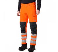 Helly Hansen Workwear 77430 Alna 4X Work Trouser Class 2 Orange/Ebony 39" 35"
