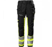 Helly Hansen Workwear 77450 Fyre Construction Trousers Class 1 New Hi 32.5" 29"