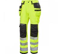 Helly Hansen Workwear 77498 Womens Luna Hi-Vis Pant Class 2 Yellow Siz 27.5"-29" 30.5"