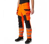 Helly Hansen Workwear 77499 ICU BRZ Construction Trouser Class 2 Orang 42.5" 34"
