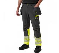 Helly Hansen Workwear 77500 ICU BRZ Construction Pant Class 1 Yellow/E 31" 31.5"